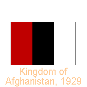 Kingdom of Afghanistan 1929