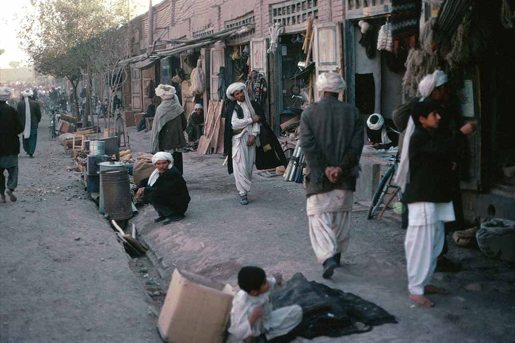 Herat sidewalk