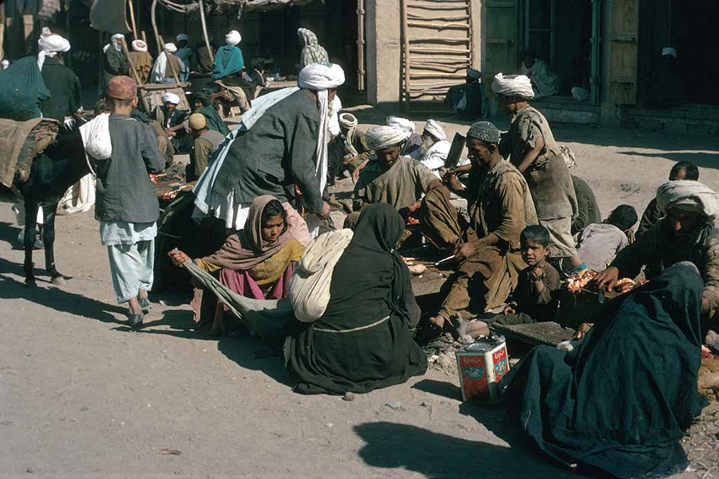 In the bazaar