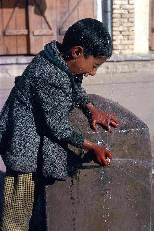 Playing with water