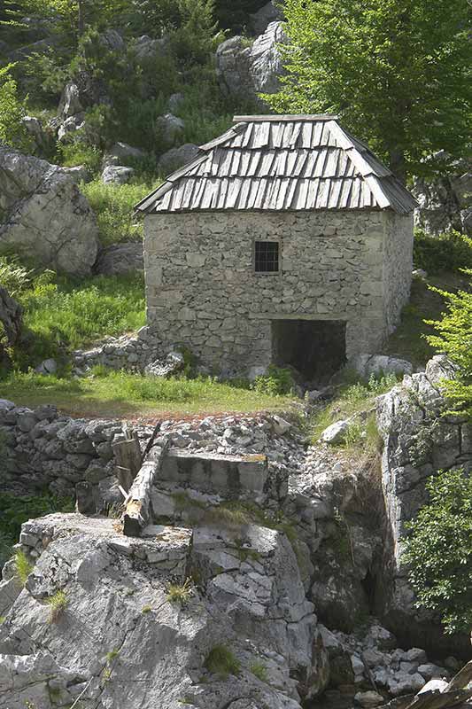 Old mill along the river