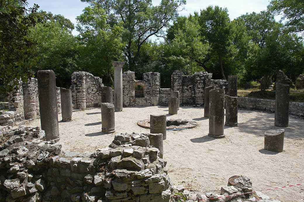 Butrint baptistry