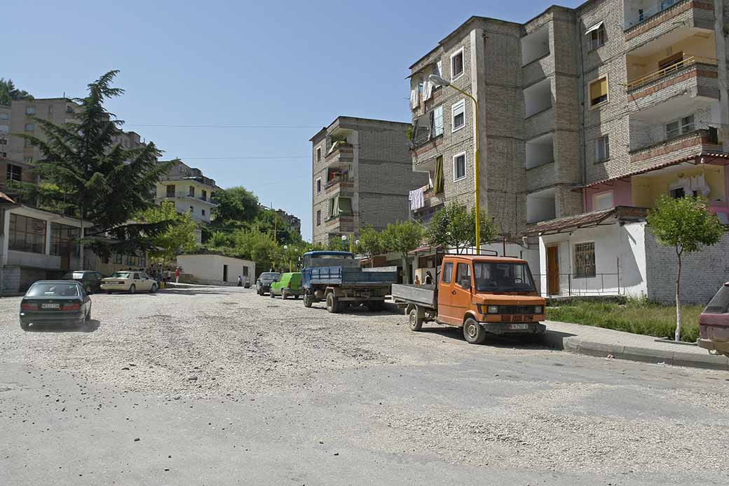 Street in Poliçani