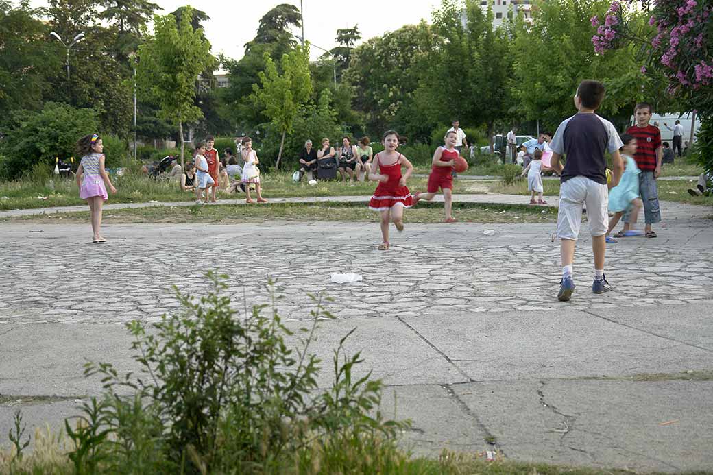 Children playing