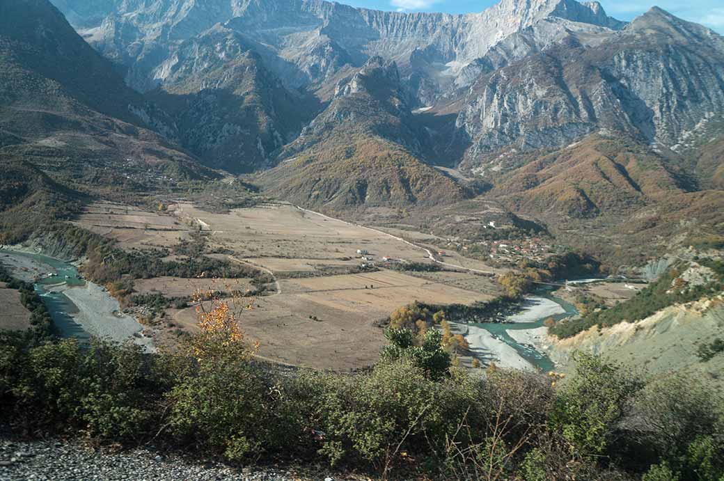 Along the Vjosë river