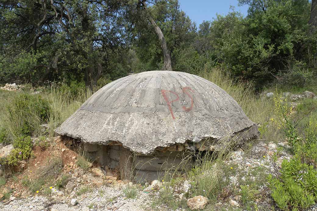 Concrete bunker, Dhërmi