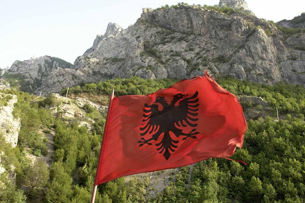 Albanian flag