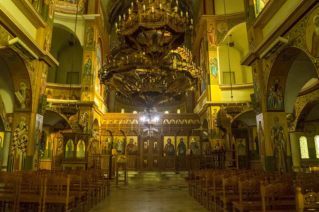 Iconostasis, Resurrection cathedral