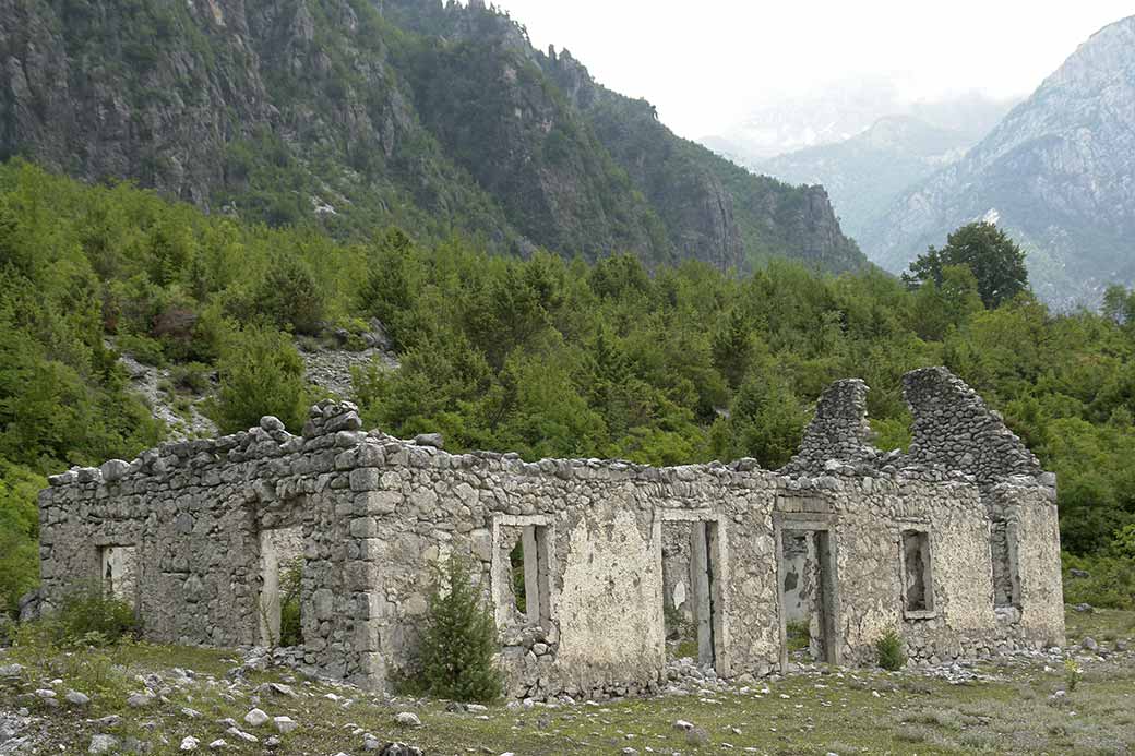 Derelict houses