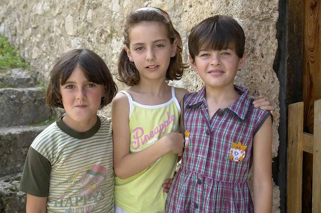 Girls from Kruja