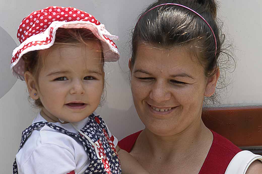 Mother and daughter