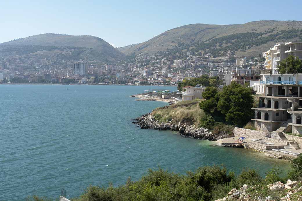 View to Saranda