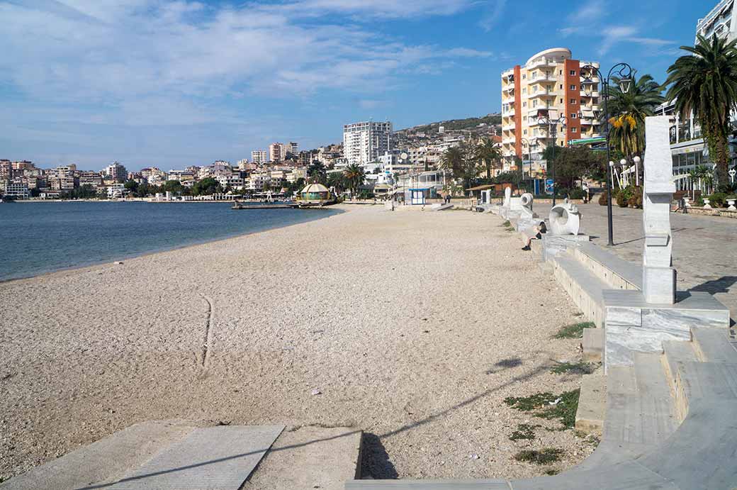 Promenade and beach