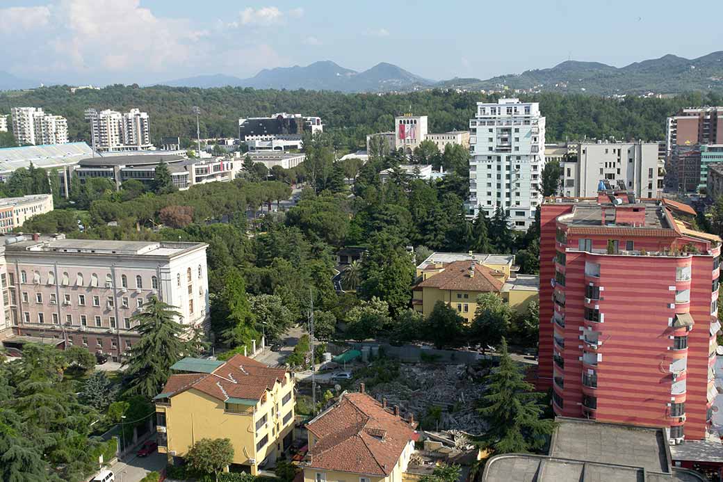 View to University