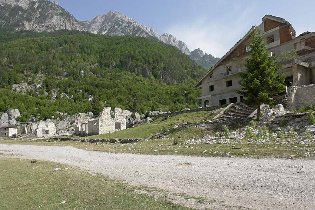 Ruins in Valbona