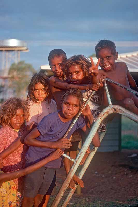 Children posing