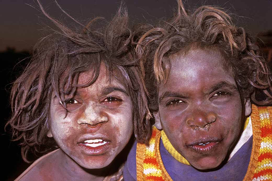 Two Warlpiri boys