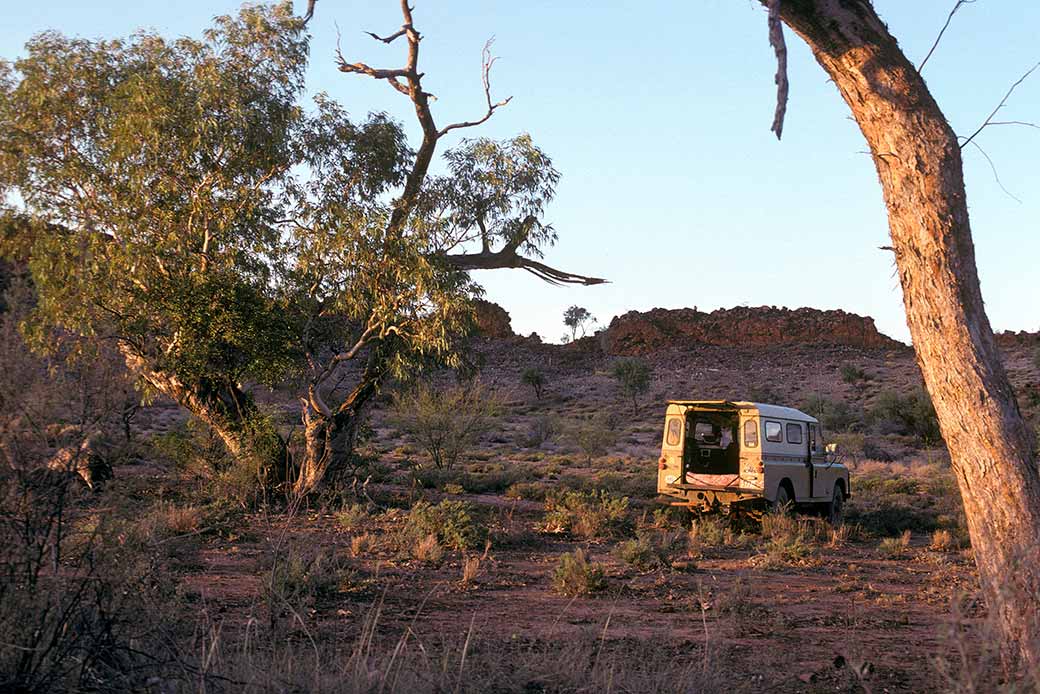 Camping near Glen Helen