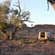 Camping near Glen Helen