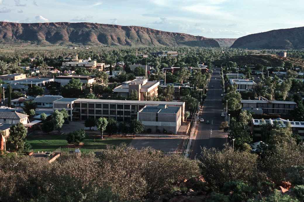 Alice Springs view