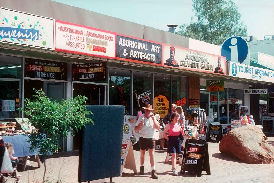 Tourist shops