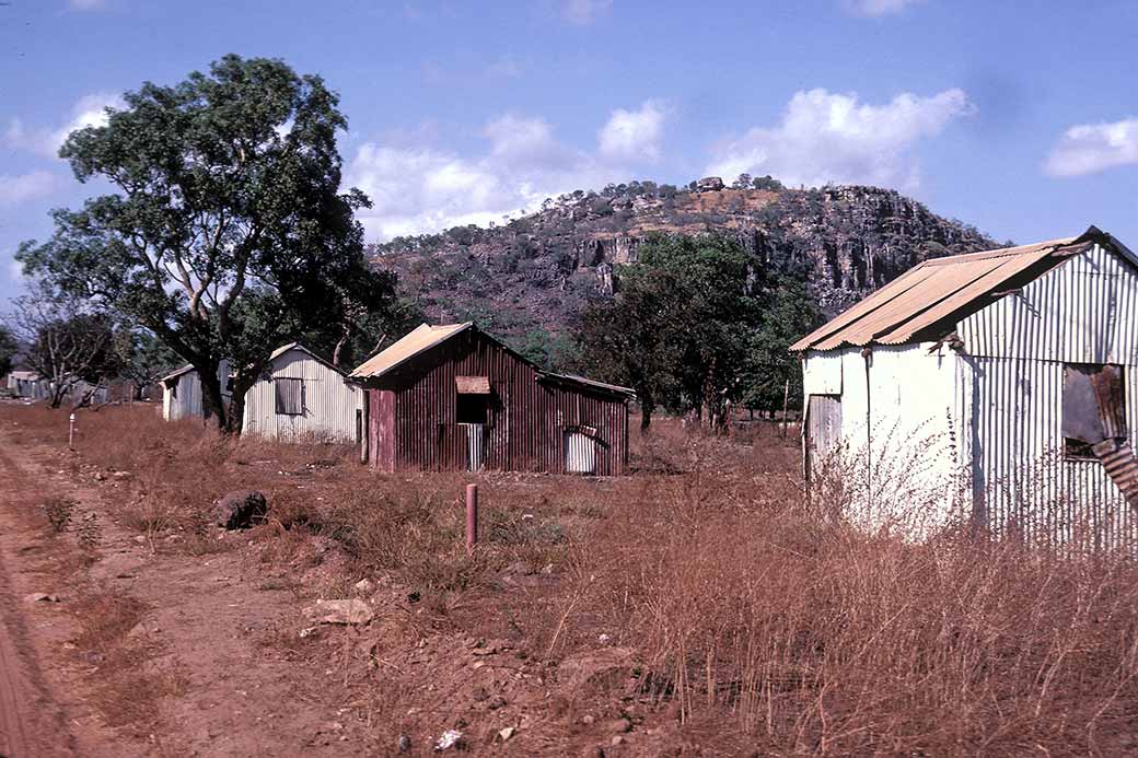 Old tin houses