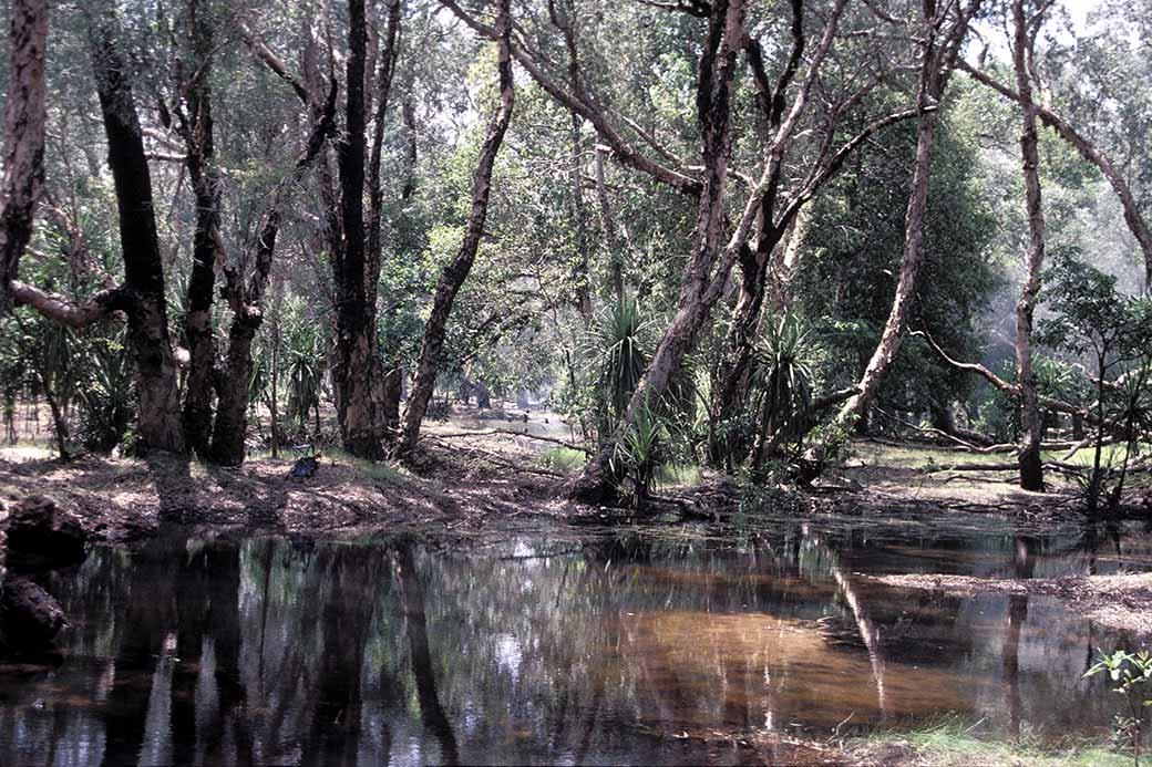 Mumeka river crossing