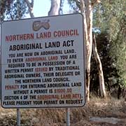 Arnhem Land border