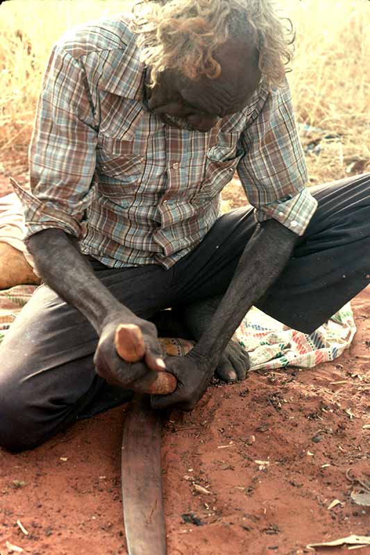 Finishing a boomerang