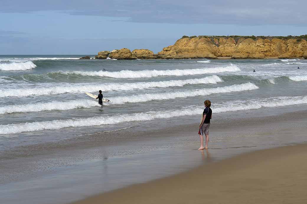 Surfing in Torquay