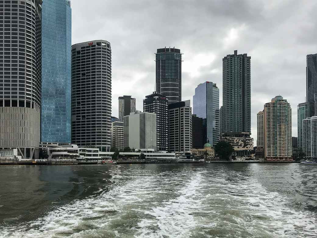 Customs House and skyscrapers