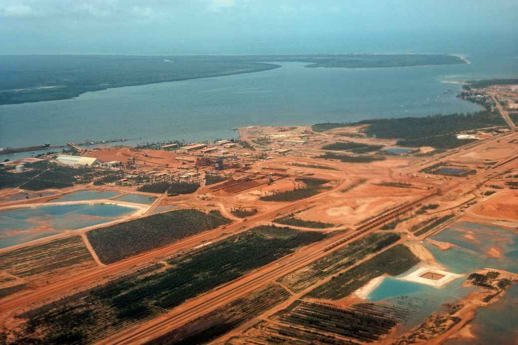 Bauxite mines, Weipa