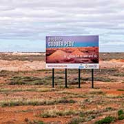 Mine dumps near Coober Pedy