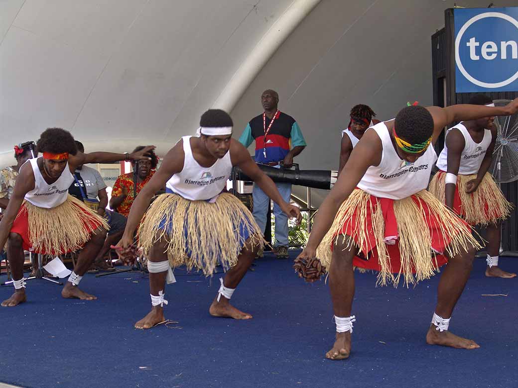 Djarragun Senior dancers