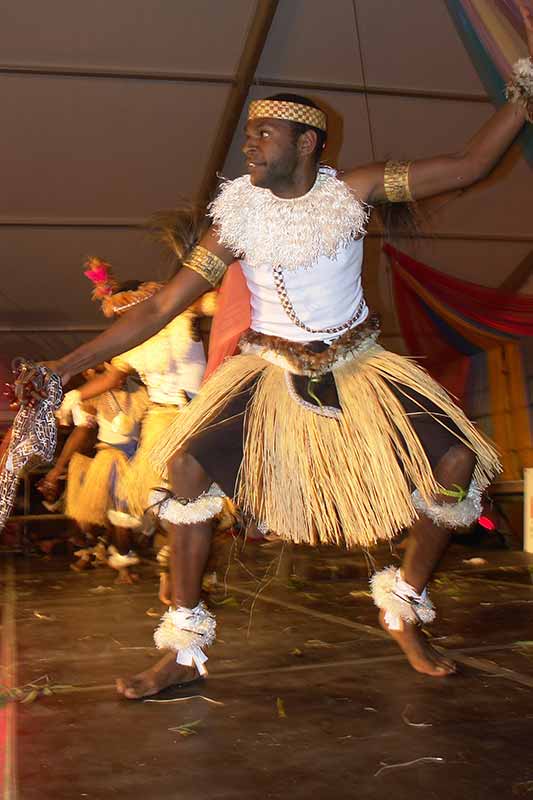 Saibai Island dancer