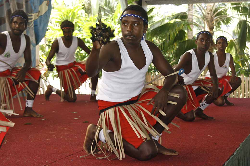 Mer Island dancers