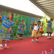 Mixed Torres Strait Dancers