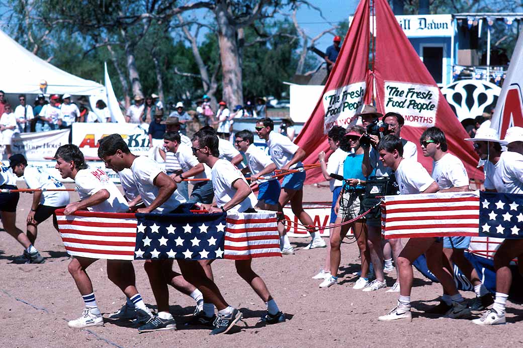 The American team