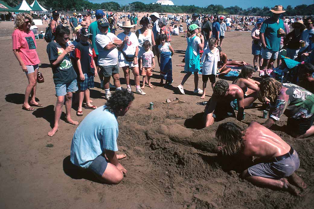 Sand sculptures