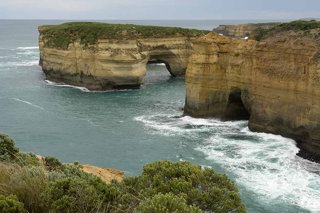 Cliffs at Loch Ard Gorge