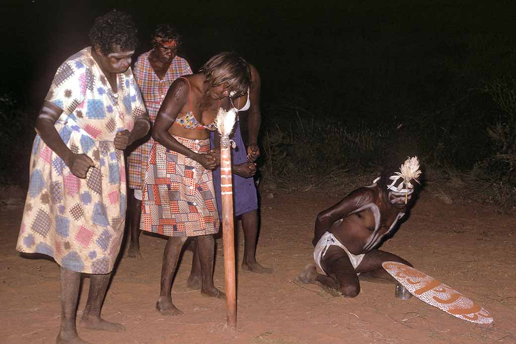 Ritual with “kurdiji”