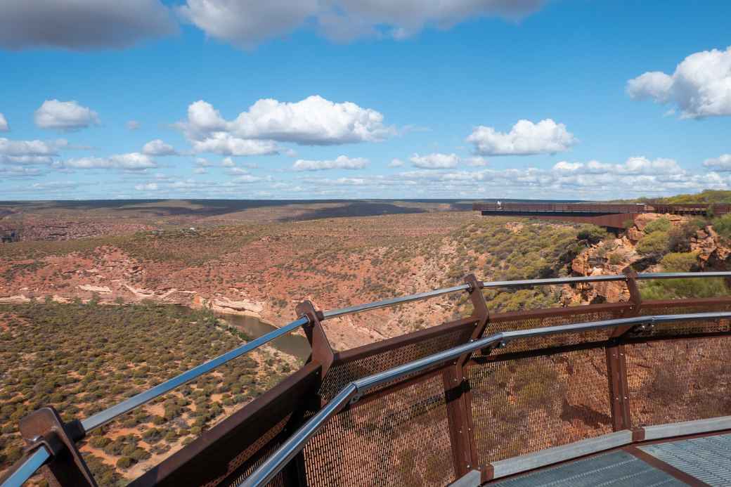 Skywalk, over Murchison River Gorge