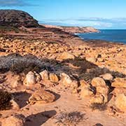 Sandstone rocks, Rainbow Valley