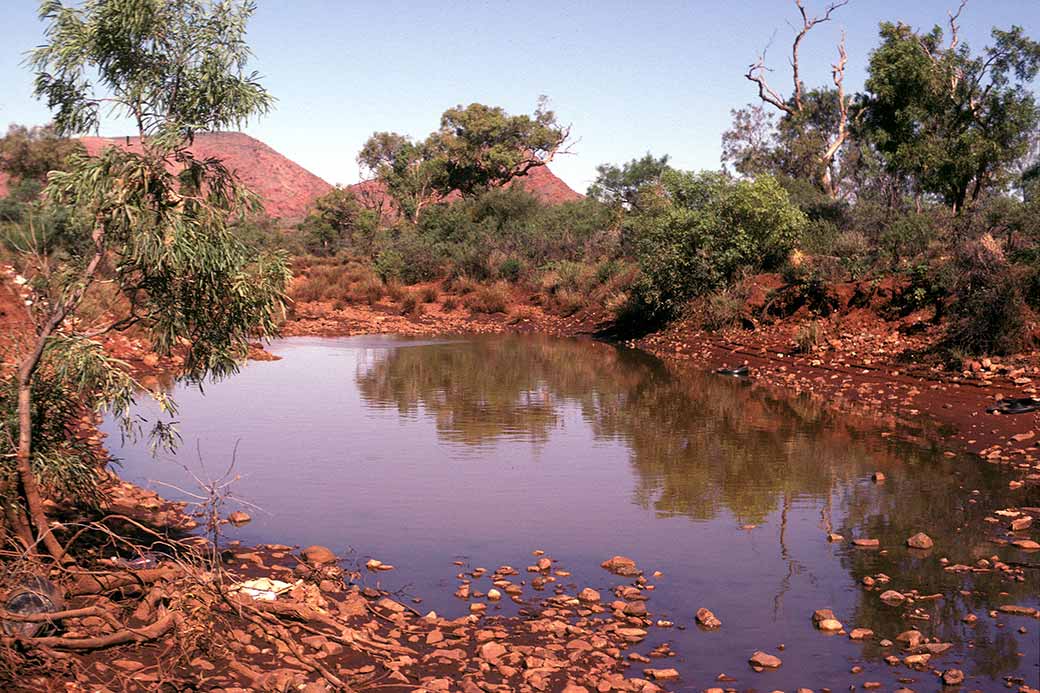 Creek in Wa<u>l</u>ungurru