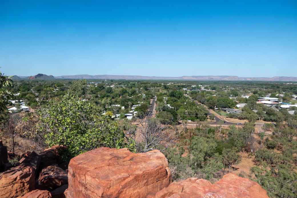 Kununurra from Kelly's Knob