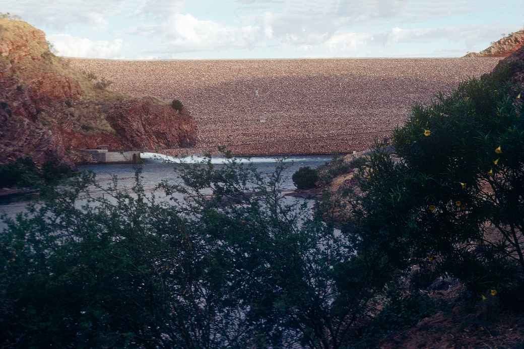 Overflow, Lake Argyle Dam Wall