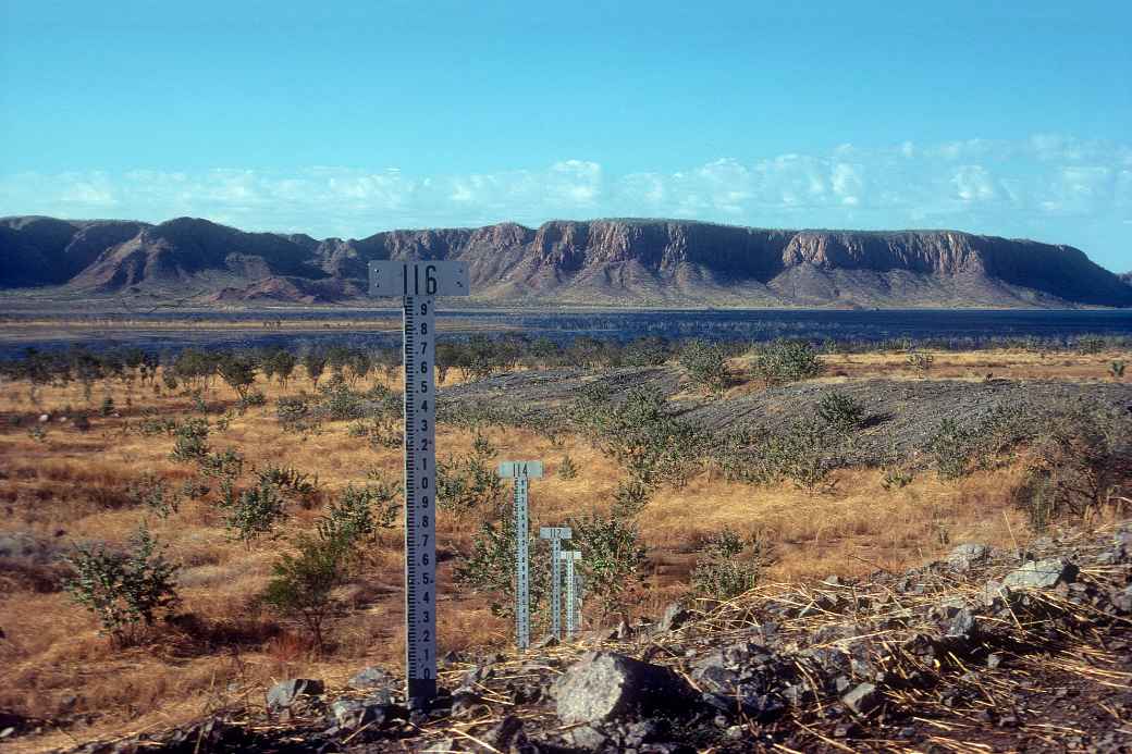 Spillway of Lake Argyle