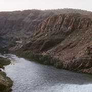 Ord River behind Lake Argyle Dam