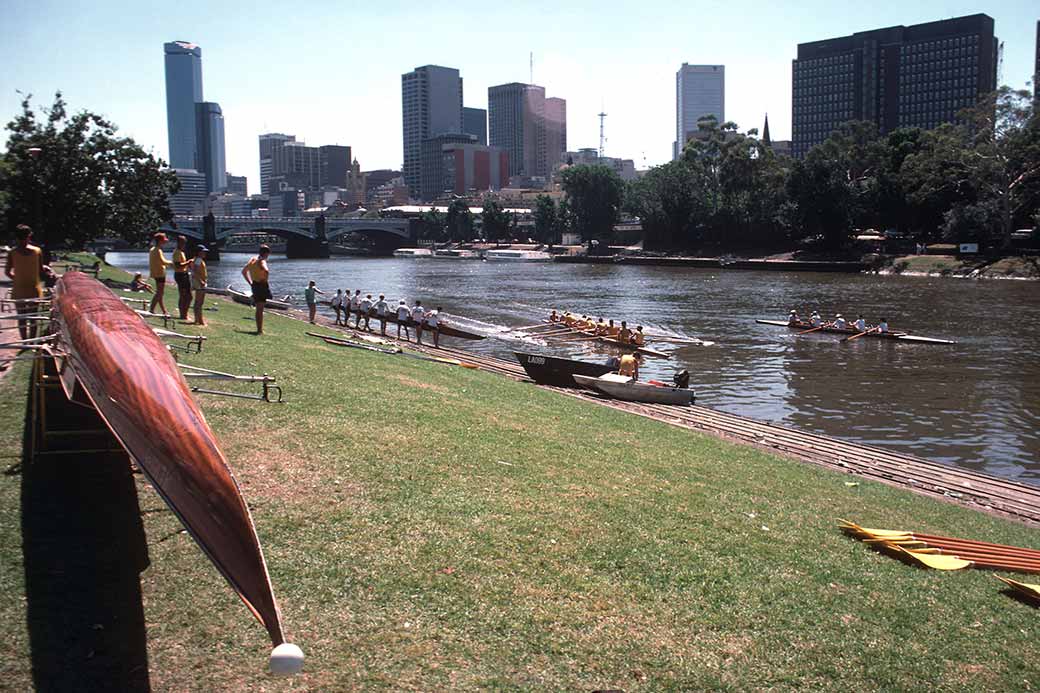 Canoe training