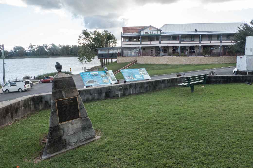 View from Memorial Park, Grafton